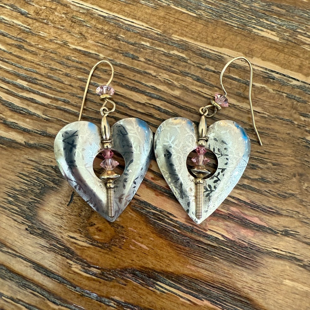 Vintage Rare HTF Holly Yashi earrings 1991